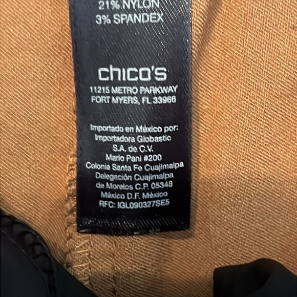 Chico's So Slimming Brigitte Ankle Pants in Dark Butterscotch Size 8 - Picture 10 of 13